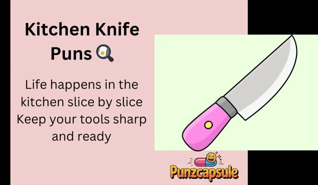 Kitchen Knife Puns 🍳