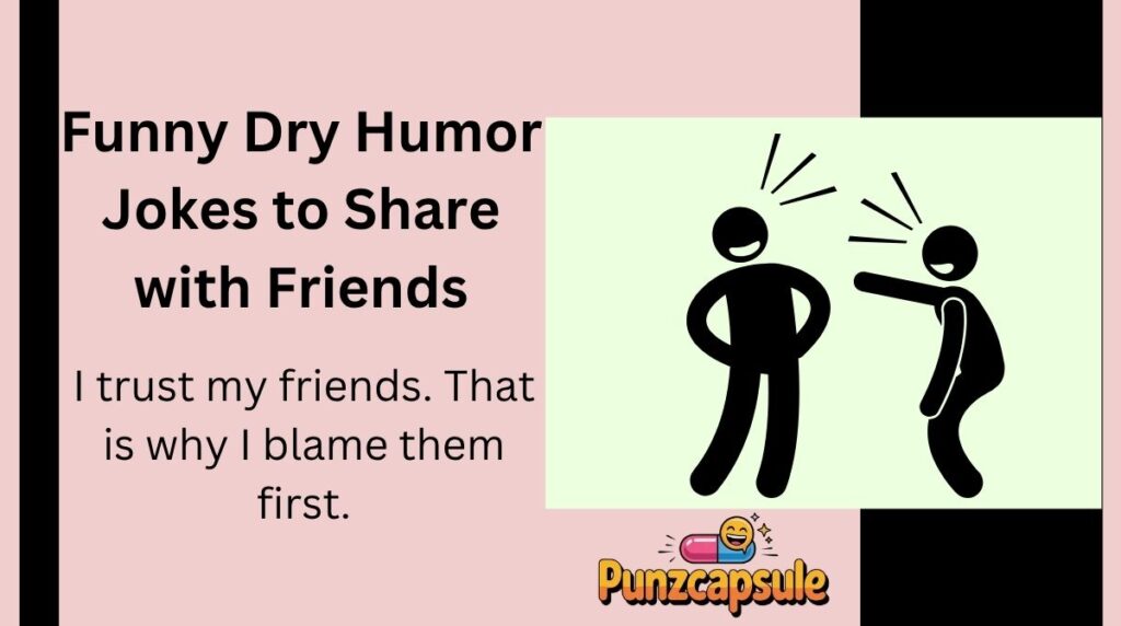 Funny Dry Humor Jokes to Share with Friends