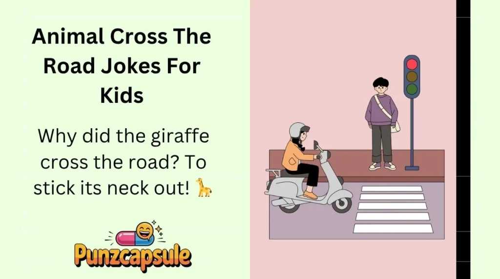 Animal Cross The Road Jokes For Kids