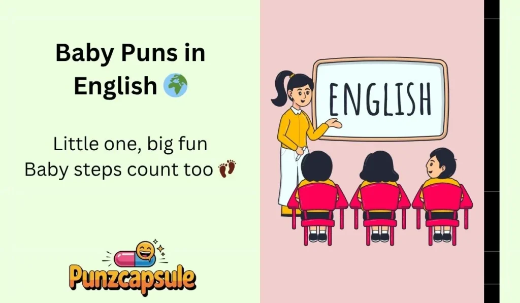 Baby Puns in English 🌍