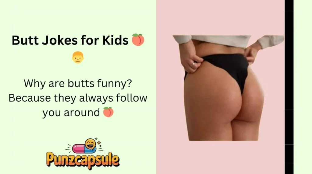 Butt Jokes for Kids 🍑👦