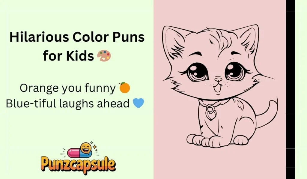Hilarious Color Puns for Kids π¨