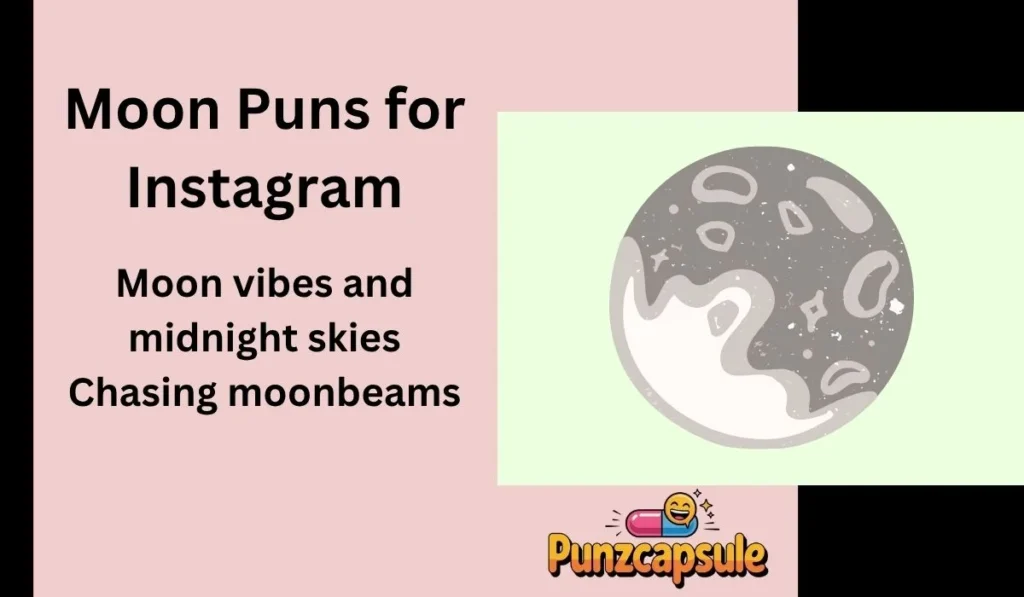 Moon Puns for Instagram