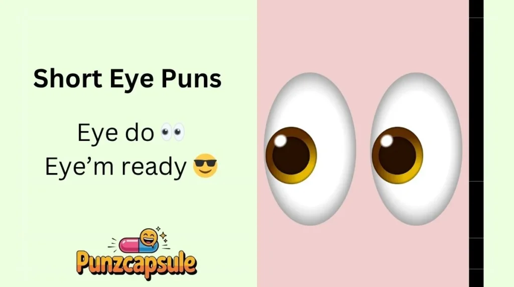 Short Eye Puns