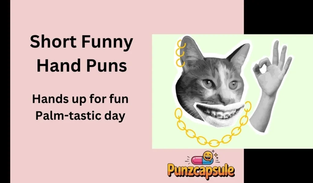 Short Funny Hand Puns