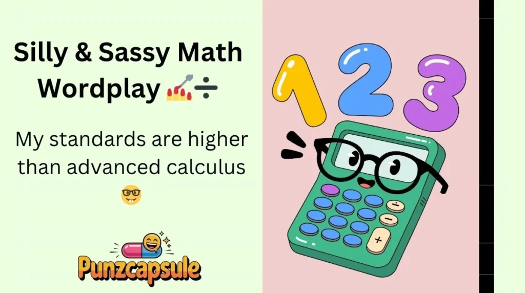 Silly & Sassy Math Wordplay 💅➗