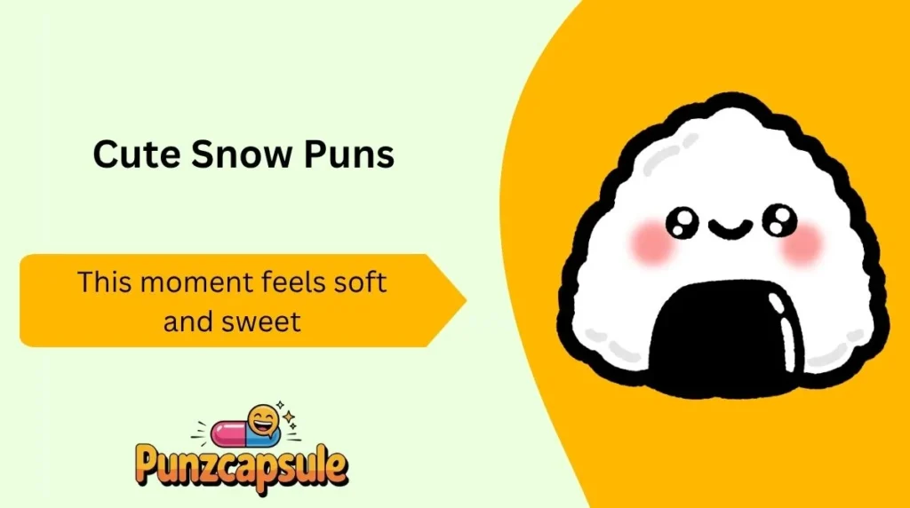 Cute Snow Puns