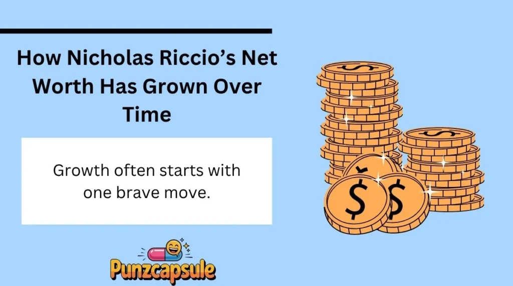 How Nicholas Riccio’s Net Worth Has Grown Over Time
