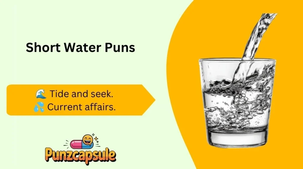 Short Water Puns