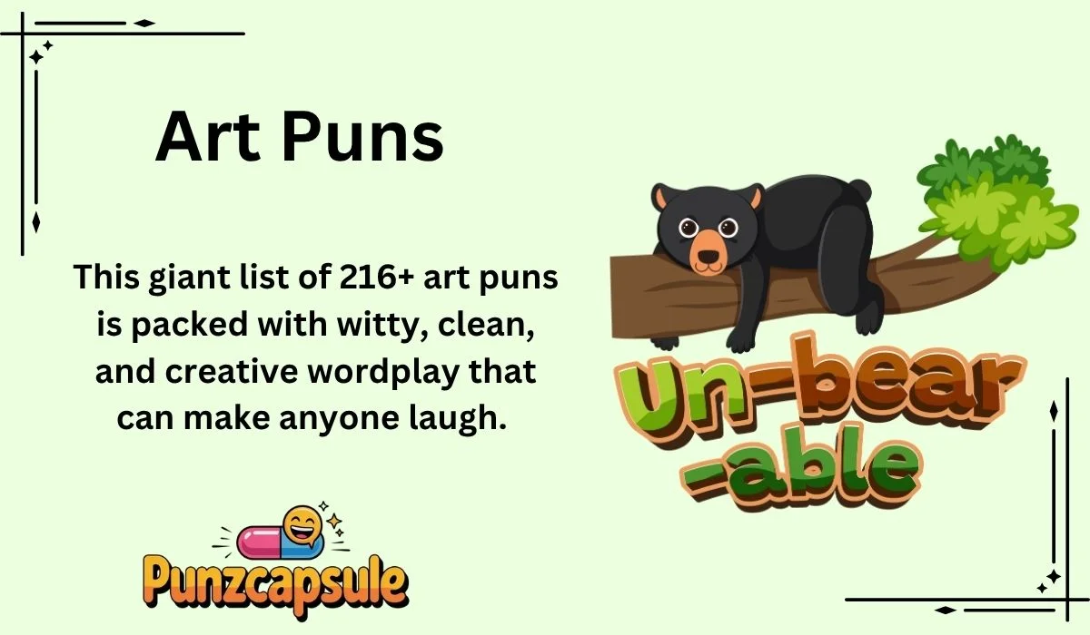 Art Puns