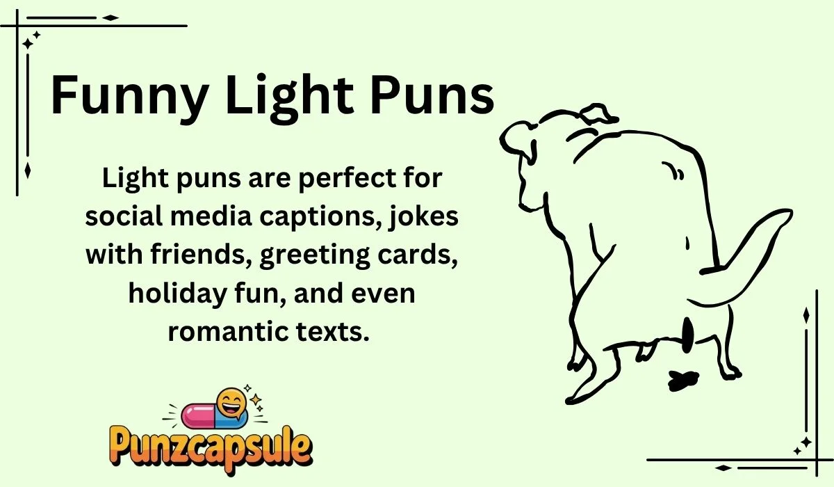Funny Light Puns
