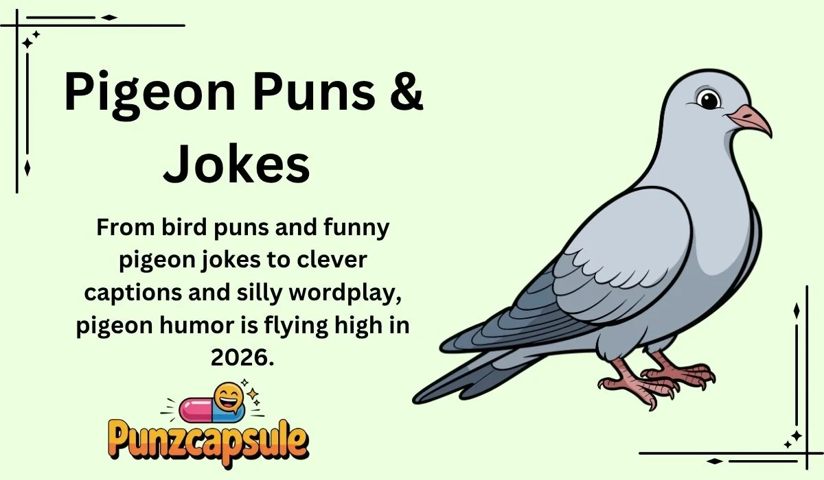 Pigeon Puns & Jokes
